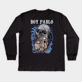 BOY PABLO BAND Kids Long Sleeve T-Shirt